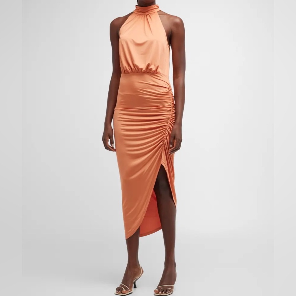 Veronica Beard Sylvie Coral Jersey Dress Size 4